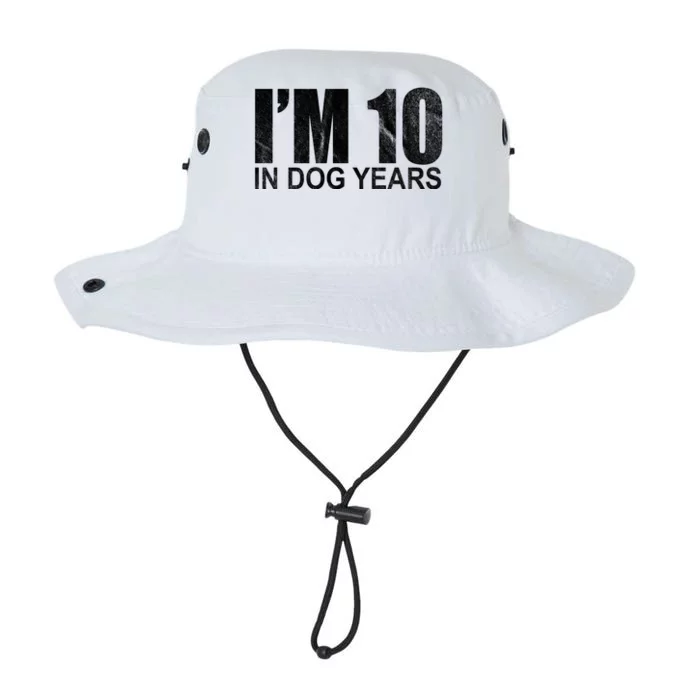 Im 10 In Dog Years Funny Birthday Legacy Cool Fit Booney Bucket Hat