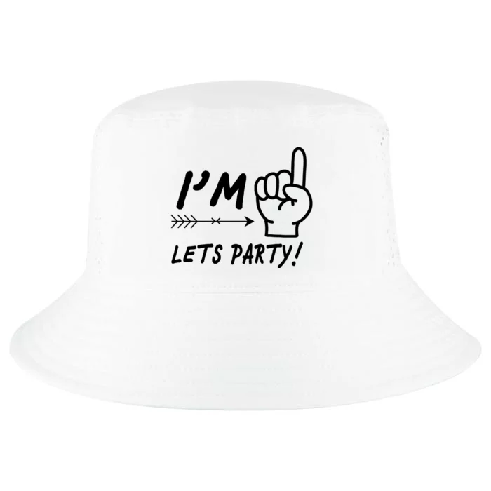 I'm 1 Lets Party! Cool Comfort Performance Bucket Hat