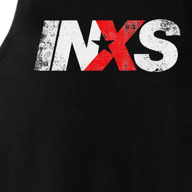 Inxs 1997 Logo Ladies Tri-Blend Wicking Tank