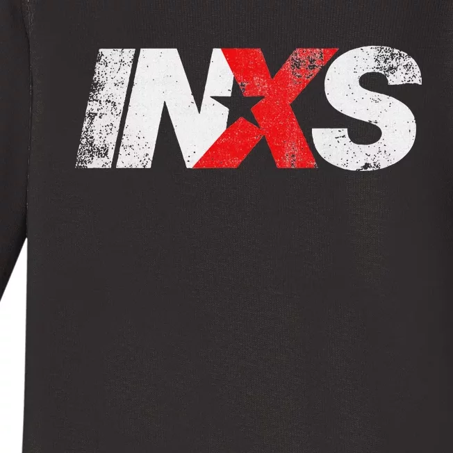 Inxs 1997 Logo Baby Long Sleeve Bodysuit