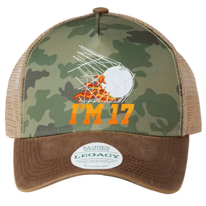 Im 17 Lacrosse Net Sports Playern 17th Birthday Legacy Tie Dye Trucker Hat