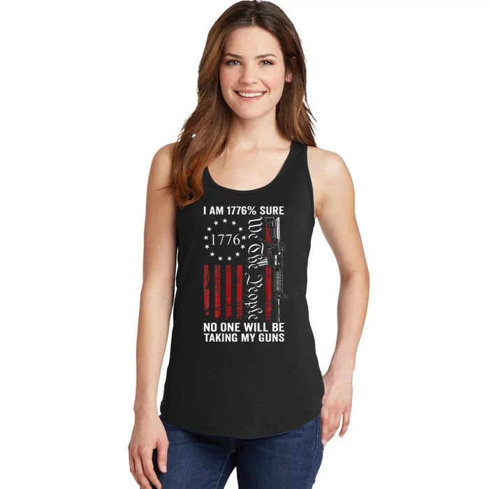 IM 1776 Sure No One Is Taking My Guns Pro Gun Ladies Essential Tank