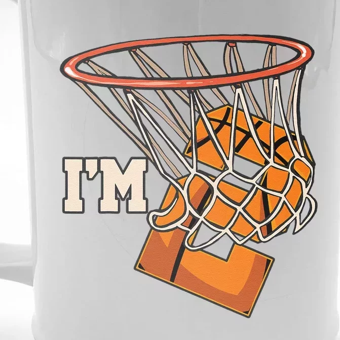 IM 2 Basketball Theme Birthday Party Celebration 2nd Front & Back Beer Stein