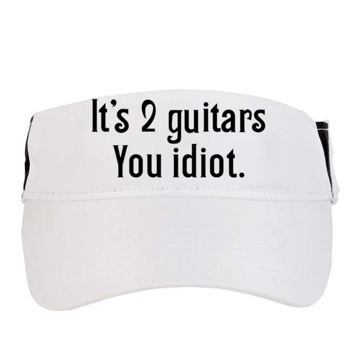 ItS 2 Guitars You Idiot Adult Drive Performance Visor