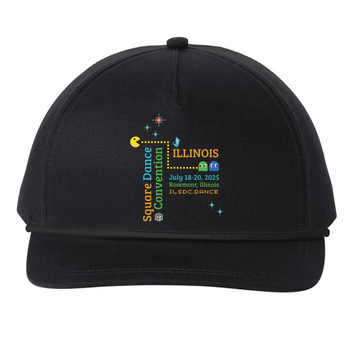 Ilsdc 2025 Square Dance Convention Snapback Five-Panel Rope Hat