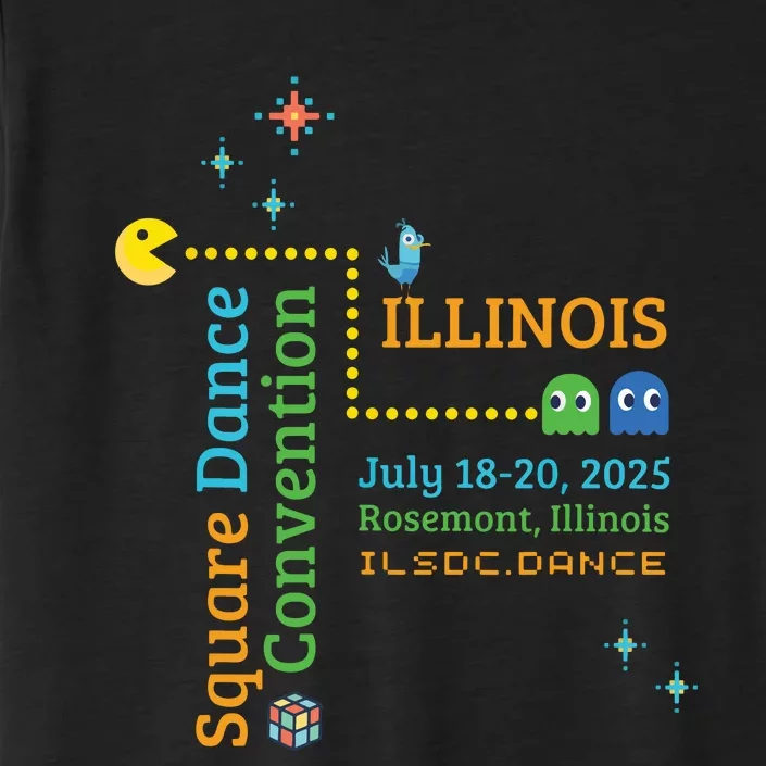 Ilsdc 2025 Square Dance Convention ChromaSoft Performance T-Shirt