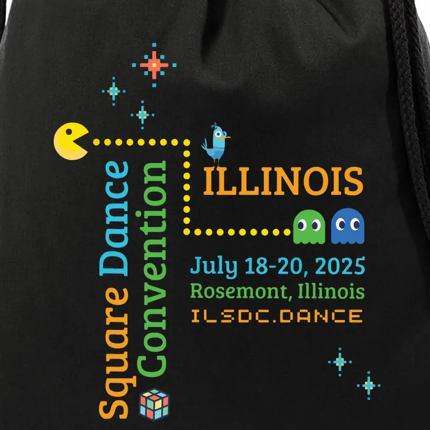 Ilsdc 2025 Square Dance Convention Drawstring Bag