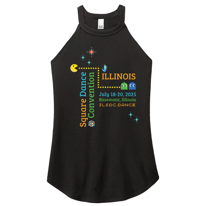 Ilsdc 2025 Square Dance Convention Women’s Perfect Tri Rocker Tank