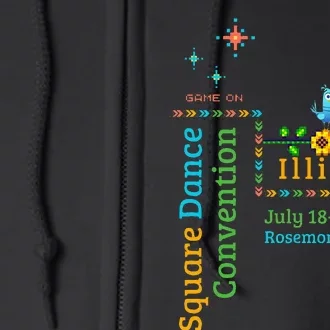 Ilsdc 2025 Square Dance Convention Full Zip Hoodie