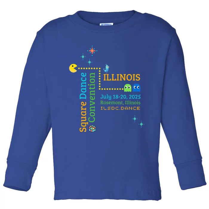 Ilsdc 2025 Square Dance Convention Toddler Long Sleeve Shirt