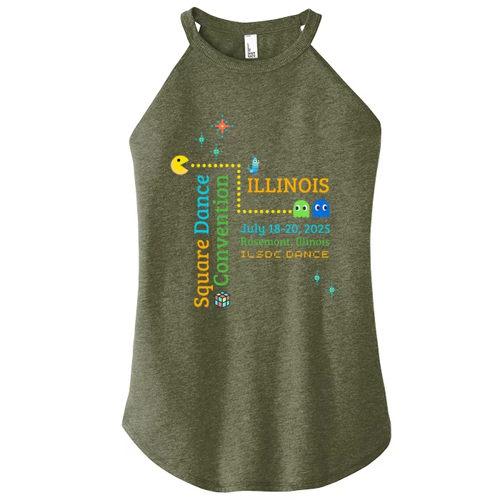 Ilsdc 2025 Square Dance Convention Women’s Perfect Tri Rocker Tank