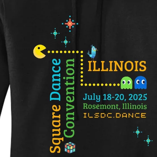 Ilsdc 2025 Square Dance Convention Women's Pullover Hoodie