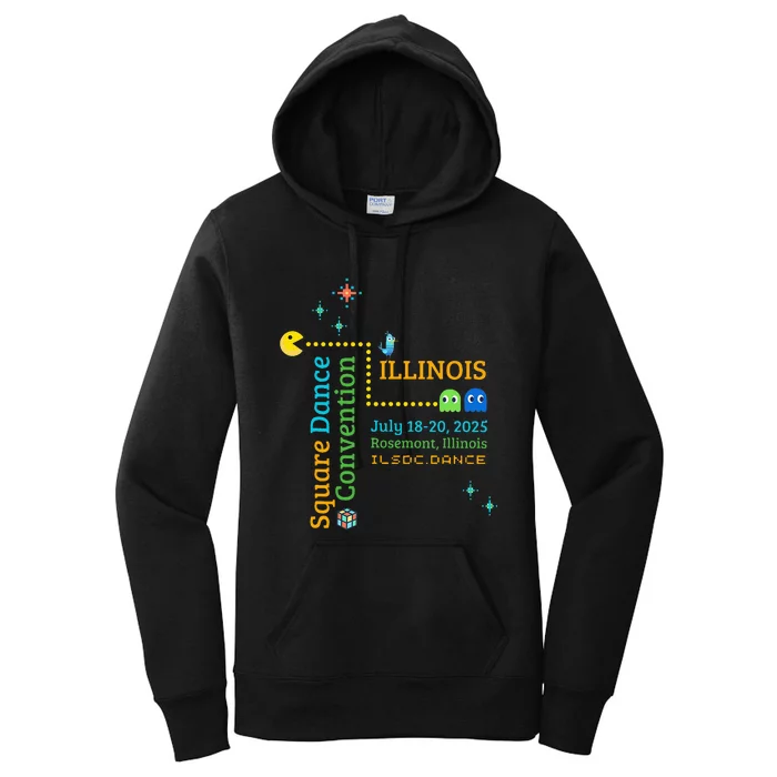 Ilsdc 2025 Square Dance Convention Women's Pullover Hoodie