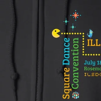 Ilsdc 2025 Square Dance Convention Full Zip Hoodie