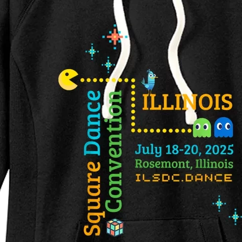 Ilsdc 2025 Square Dance Convention Women's Fleece Hoodie