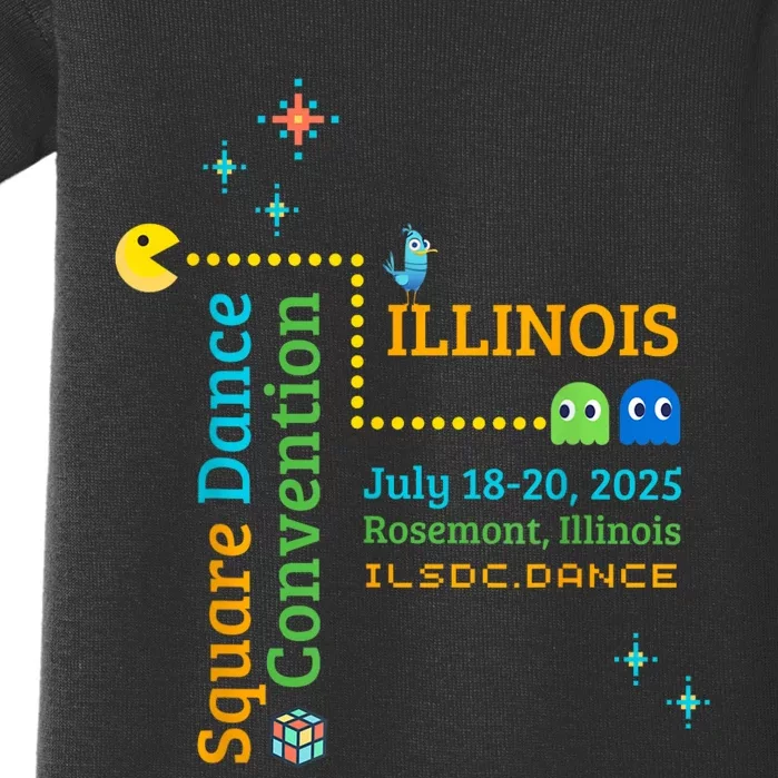 Ilsdc 2025 Square Dance Convention Baby Bodysuit