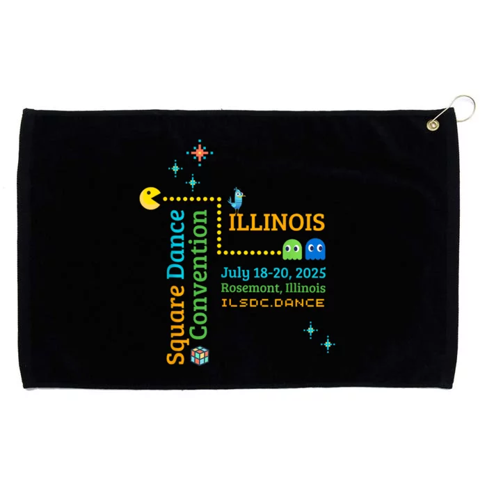 Ilsdc 2025 Square Dance Convention Grommeted Golf Towel