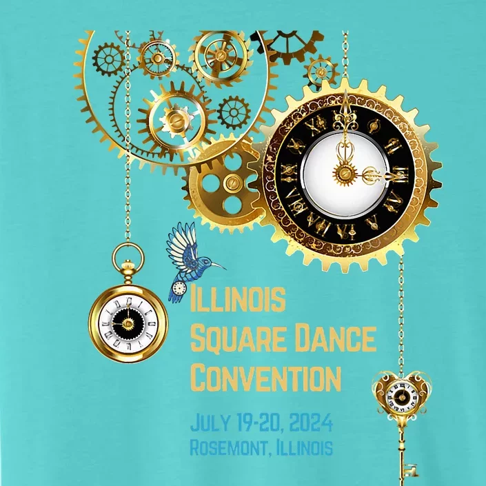 ILSDC 2024 Square Dance Convention ChromaSoft Performance T-Shirt