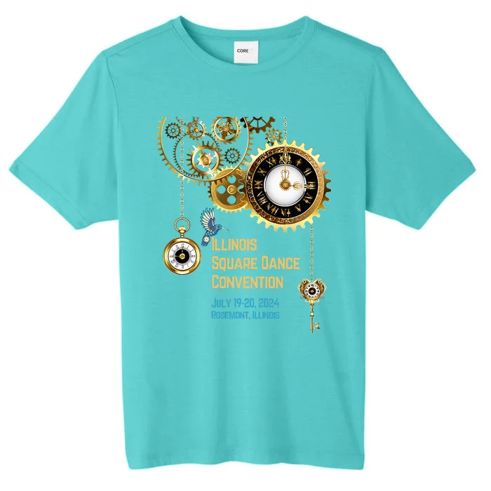 ILSDC 2024 Square Dance Convention ChromaSoft Performance T-Shirt