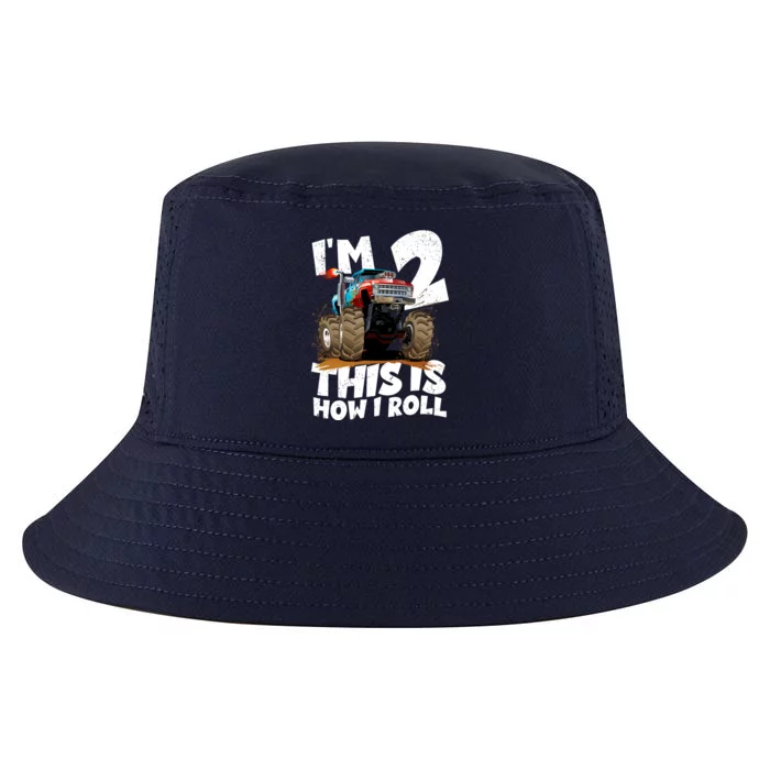 I'm 2 Two This Is How I Roll Monster Truck 2nd Birthday Cool Comfort Performance Bucket Hat