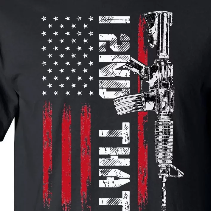 I 2nd That Second Amendment Pro Gun American Flag Patriotic Tall T-Shirt