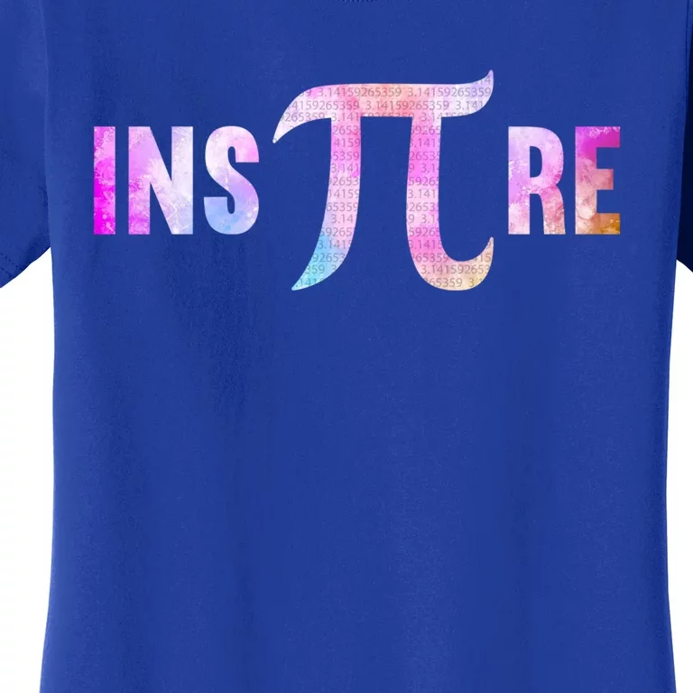 Inspire 3 14 National Pi Day Funny Mathematic Math Teacher Funny Gift Women's T-Shirt