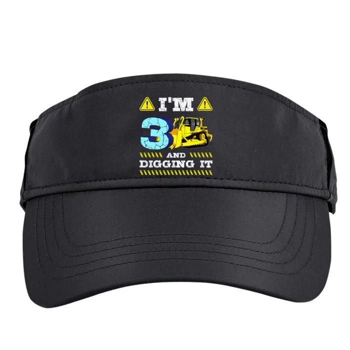 Im 3 And Digging ItI'm 3 And Digging ItIm Digging Being 3 Adult Drive Performance Visor