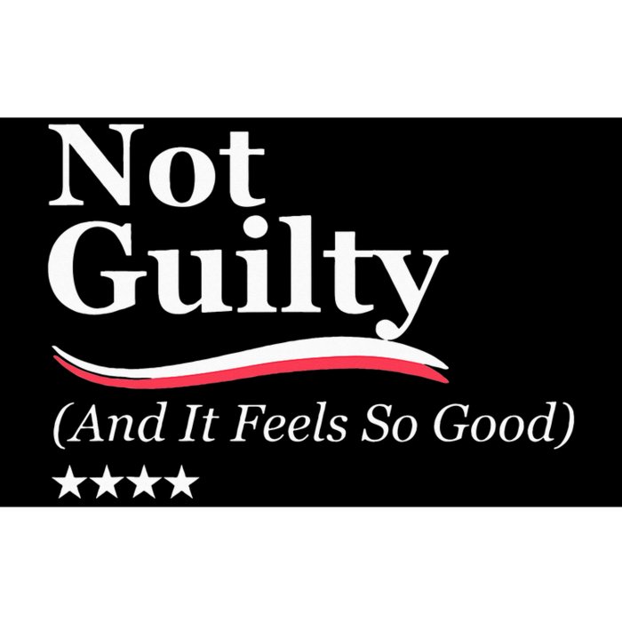 Indict 45 47 He's Trump NOT Guilty Bumper Sticker