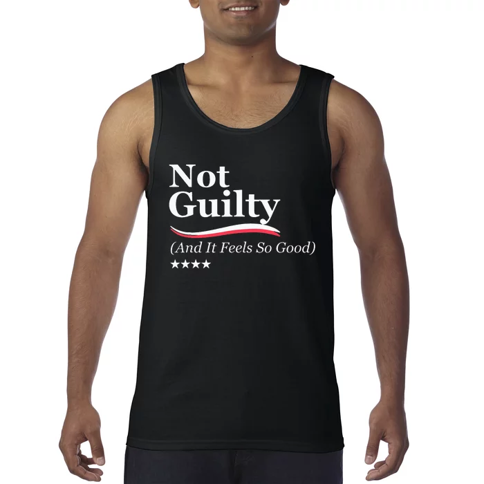 Indict 45 47 He's Trump NOT Guilty Tank Top