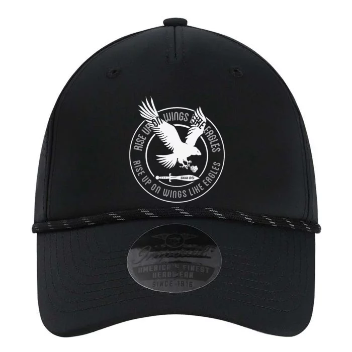 Isaiah 4031 Eagle logo Performance The Dyno Cap