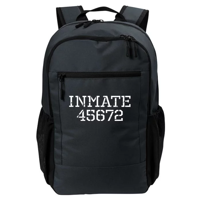 Inmate 45672 Jail Halloween Costume Daily Commute Backpack