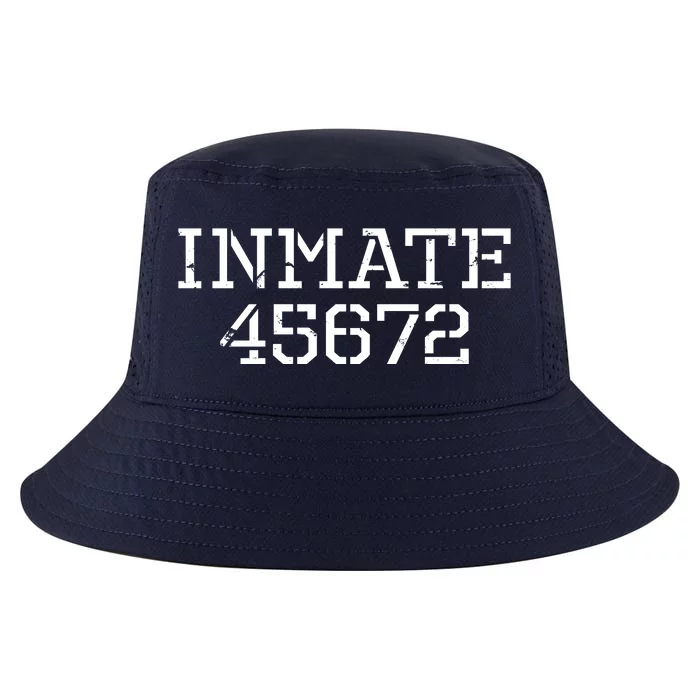 Inmate 45672 Jail Halloween Costume Cool Comfort Performance Bucket Hat