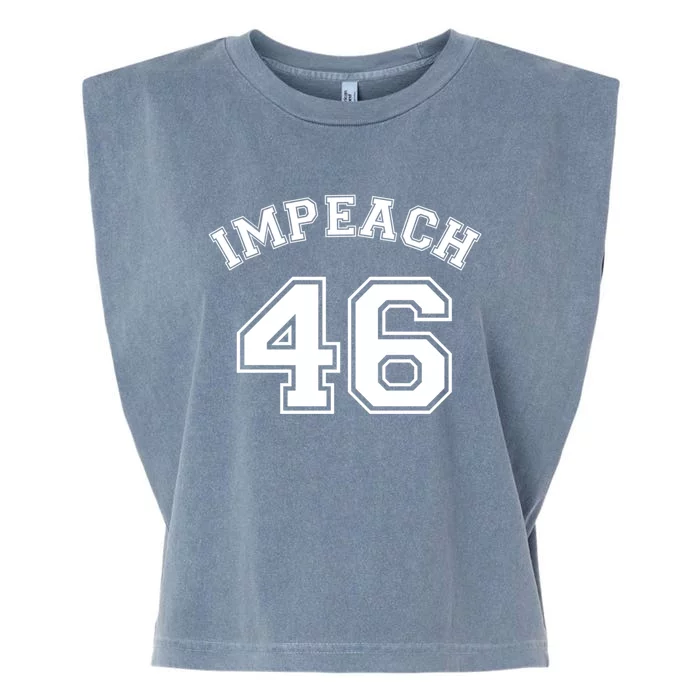 Impeach 46 Republican Antibiden Joe Biden Gift Garment-Dyed Women's Muscle Tee