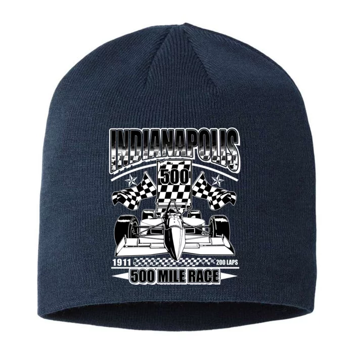 Indianapolis 500 Mile Race Formula Racing Race Car 8 1/2in Sustainable Knit Beanie