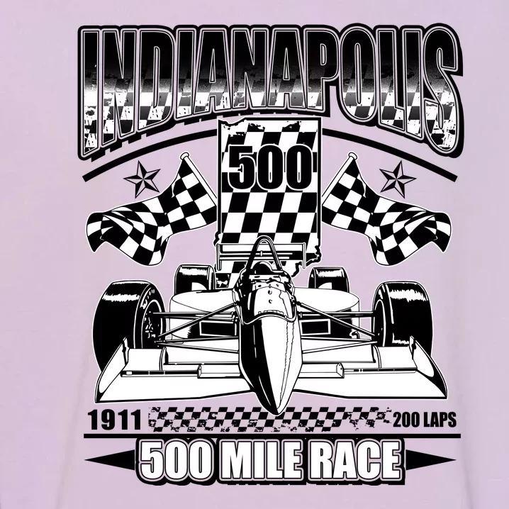 Indianapolis 500 Mile Race Formula Racing Race Car Garment-Dyed Sweatshirt