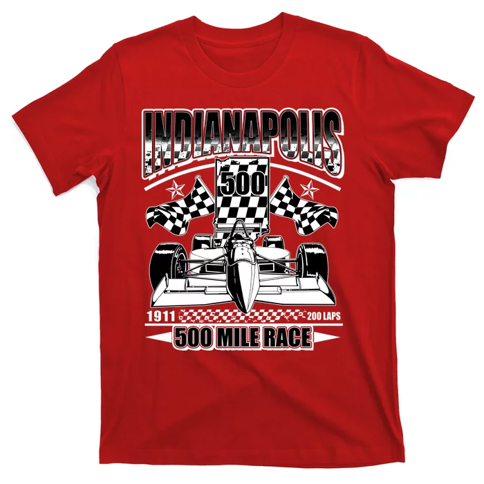 Indianapolis 500 Mile Race Formula Racing Race Car T-Shirt