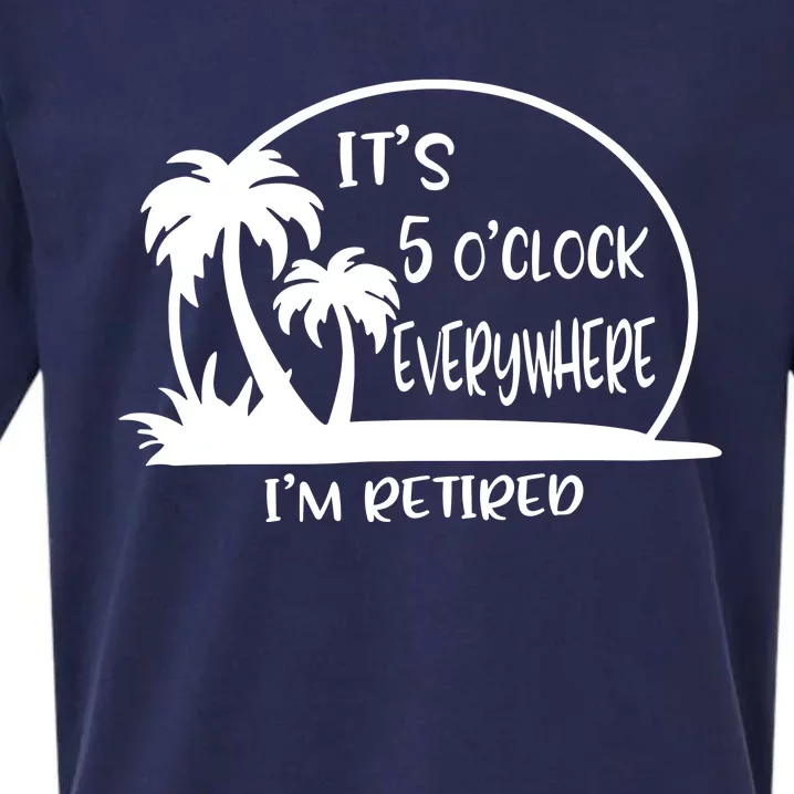 ItS 5 OClock Everywhere IM Retired Sueded Cloud Jersey T-Shirt