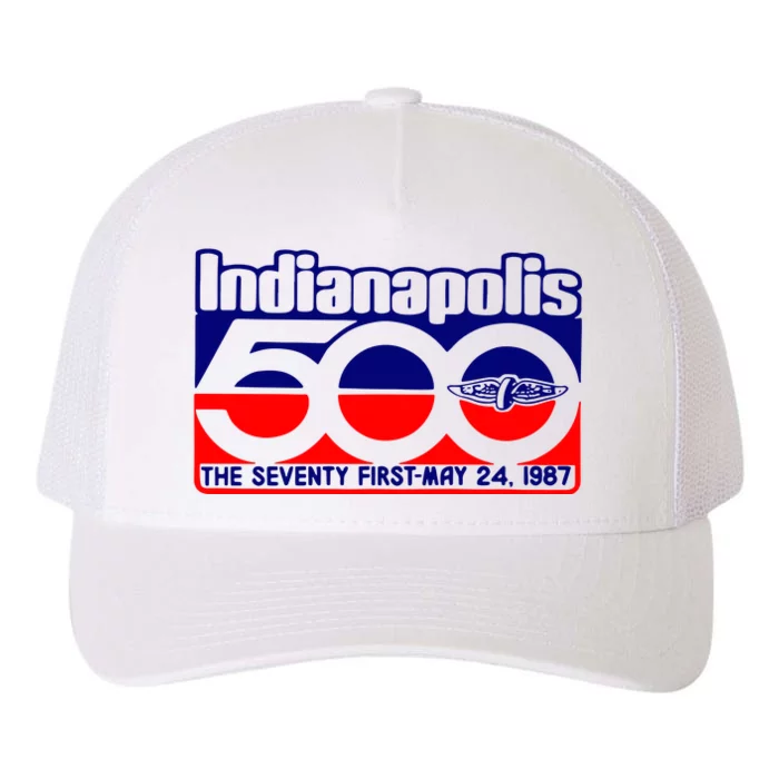 Indianapolis 500 The Seventy First May 24 1987 Yupoong Adult 5-Panel Trucker Hat