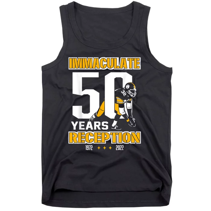 Immaculate 50 Years Reception Pittsburgh Him Her Tank Top