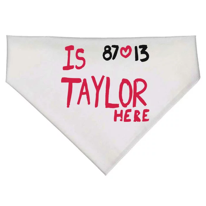 Is 87 Love 13 USA-Made Doggie Bandana