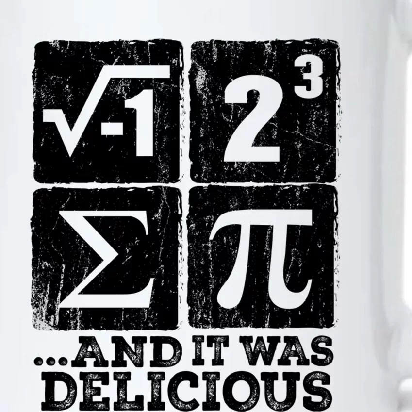 I 8 Sum Pi Meaningful Gift Funny I Ate Some Pie Meaningful Gift Pi Day Nerd Geek Black Color Changing Mug