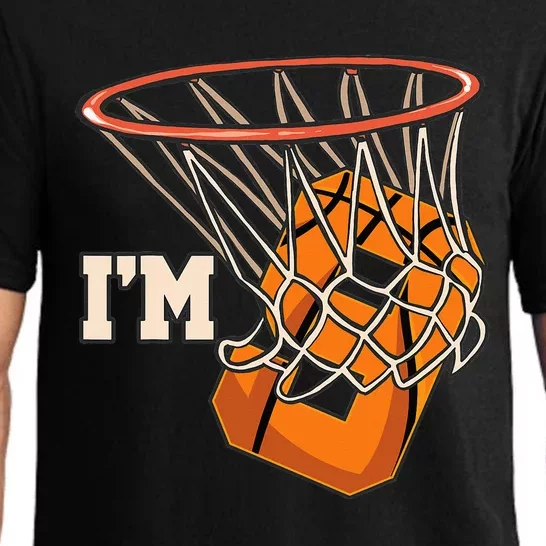 I'm 9 Basketball Theme Birthday Party Celebration 9th Pajama Set