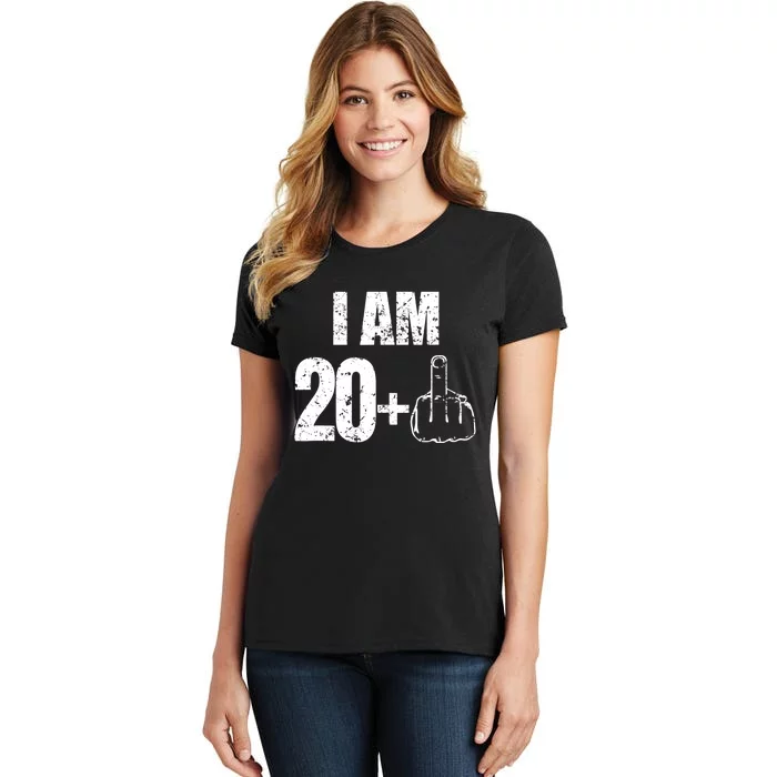 I am 20 plus 1 funny 21st birthday saying Women's T-Shirt