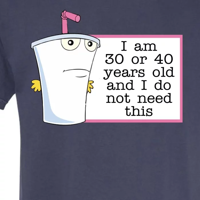 I Am 30 Or 40 Years Old And I Do Not Need This Funny Garment-Dyed Heavyweight T-Shirt