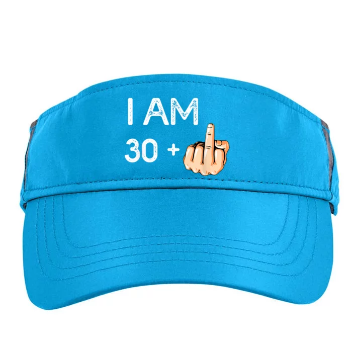 I Am 30 Plus 1 Funny 31st Birthday Gift Born In 1988 Adult Drive Performance Visor