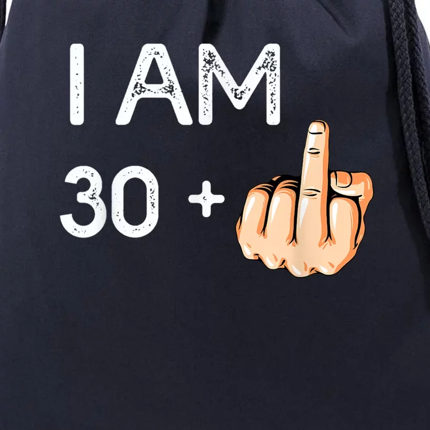 I Am 30 Plus 1 Funny 31st Birthday Gift Born In 1988 Drawstring Bag