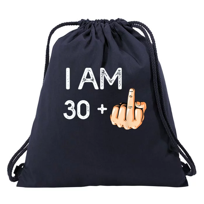 I Am 30 Plus 1 Funny 31st Birthday Gift Born In 1988 Drawstring Bag