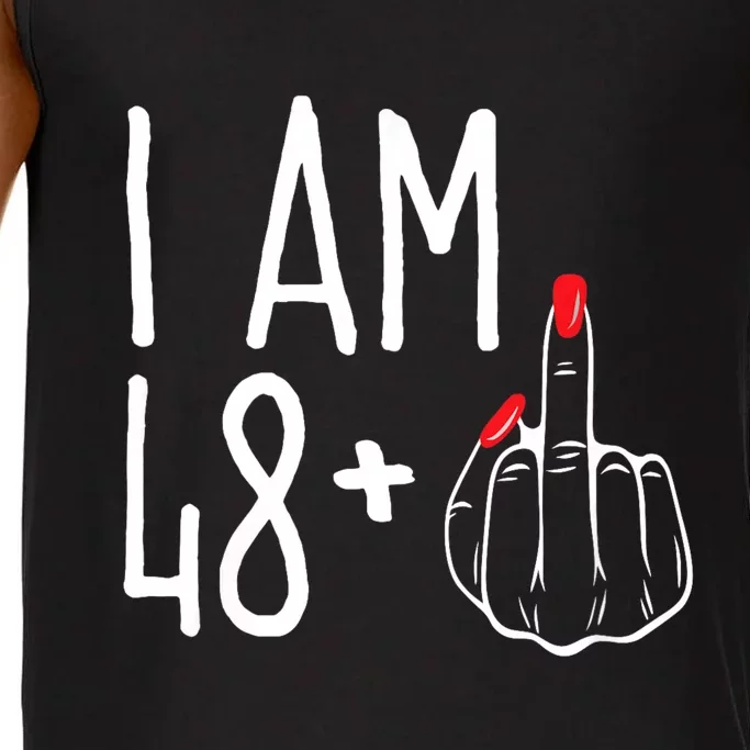 I Am 48 Plus 1 Middle Finger Funny 49th Comfort Colors® Tank Top