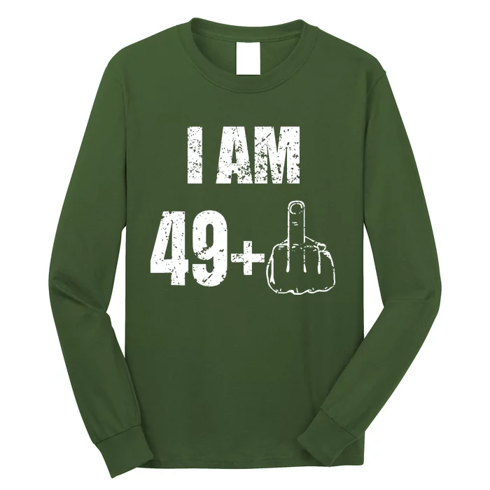 I Am 50 49 Plus One Long Sleeve Shirt