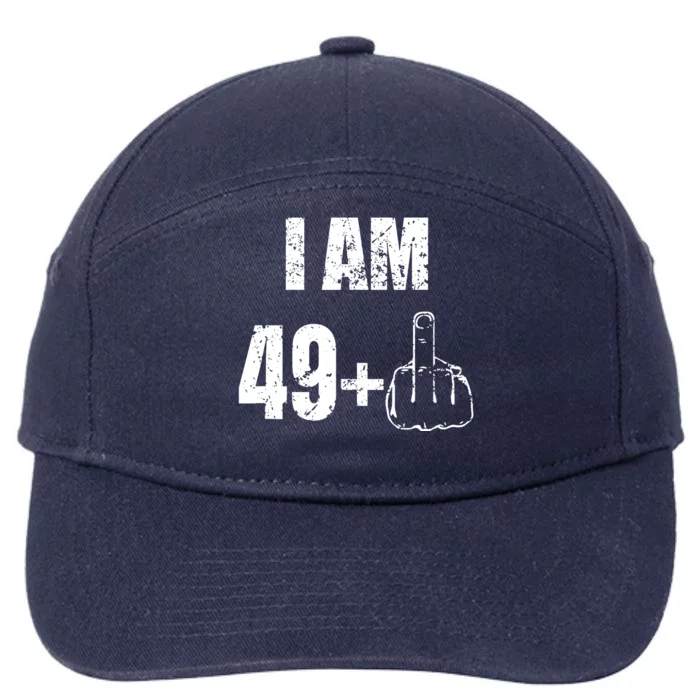 I Am 50 49 Plus One 7-Panel Snapback Hat